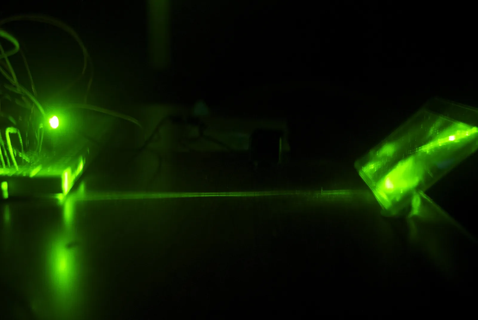 Beam collection & detection